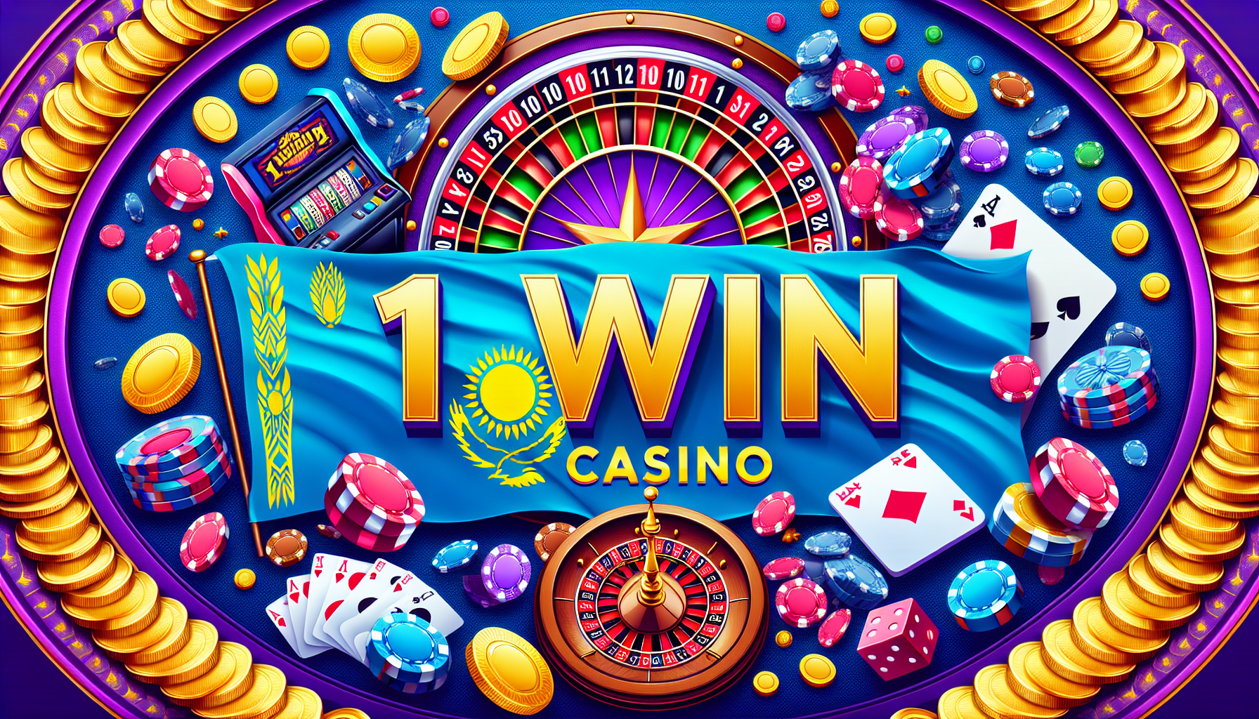 1win казино ойыны интерфейсі